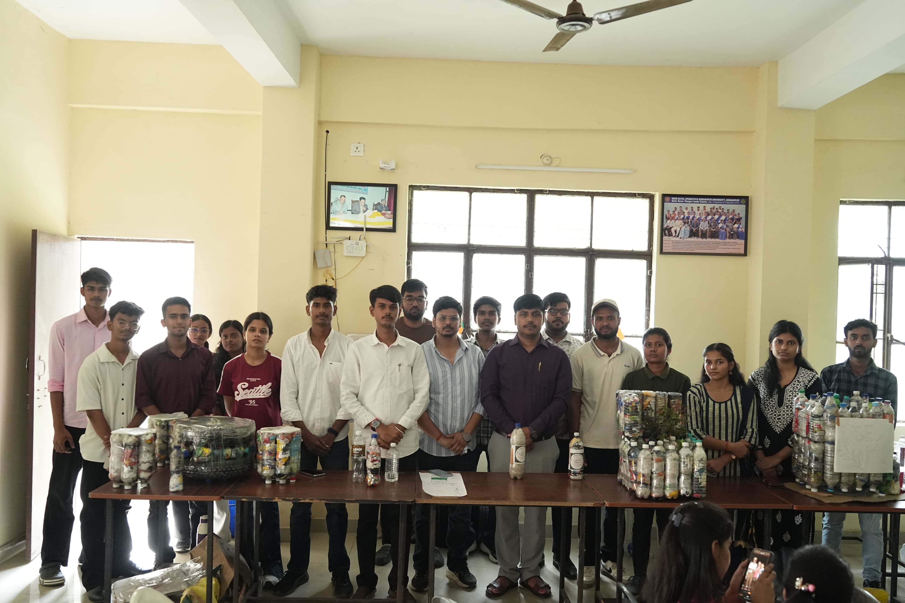 Plastic waste collection for Eco-bricks in Gorakhpur